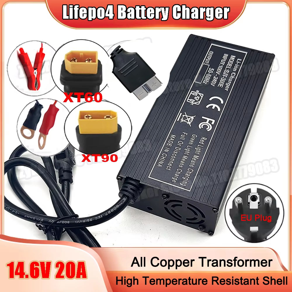 84V 20A Smart Charger - Caricabatterie Lifepo4 14.6V 10A 20A, Caricatore