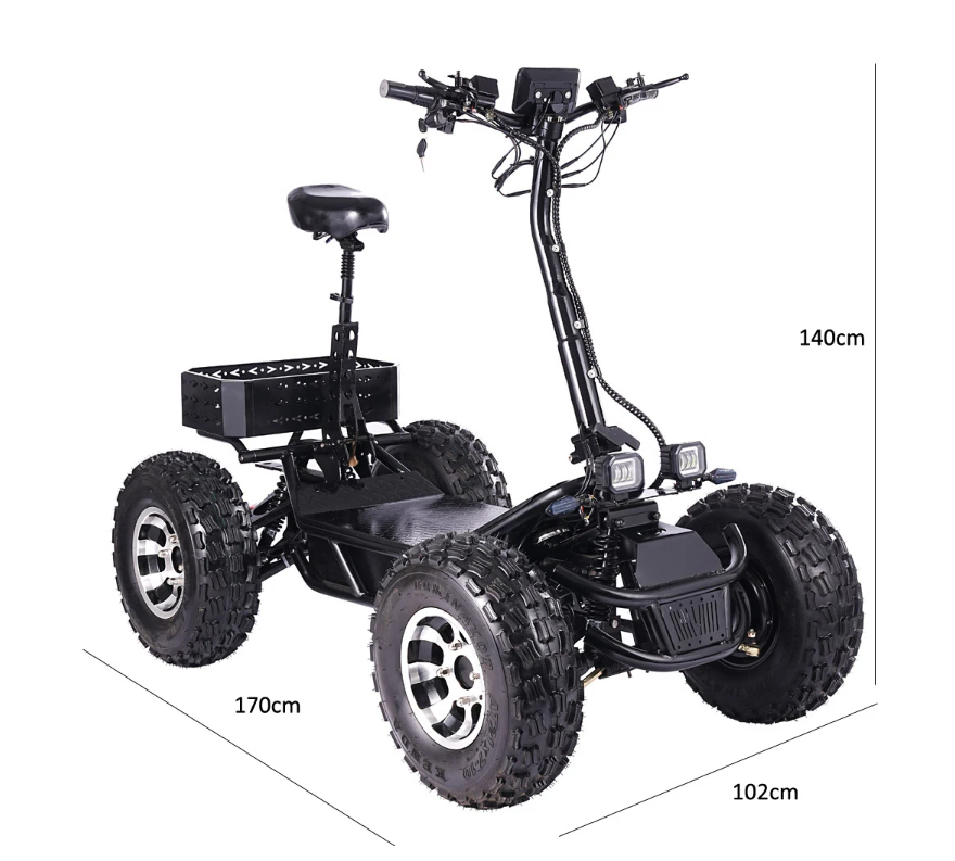 Scooter Elettrico ATV a 4 Ruot - 60V 50Ah Electric Scooter Battery recensione e prezzo