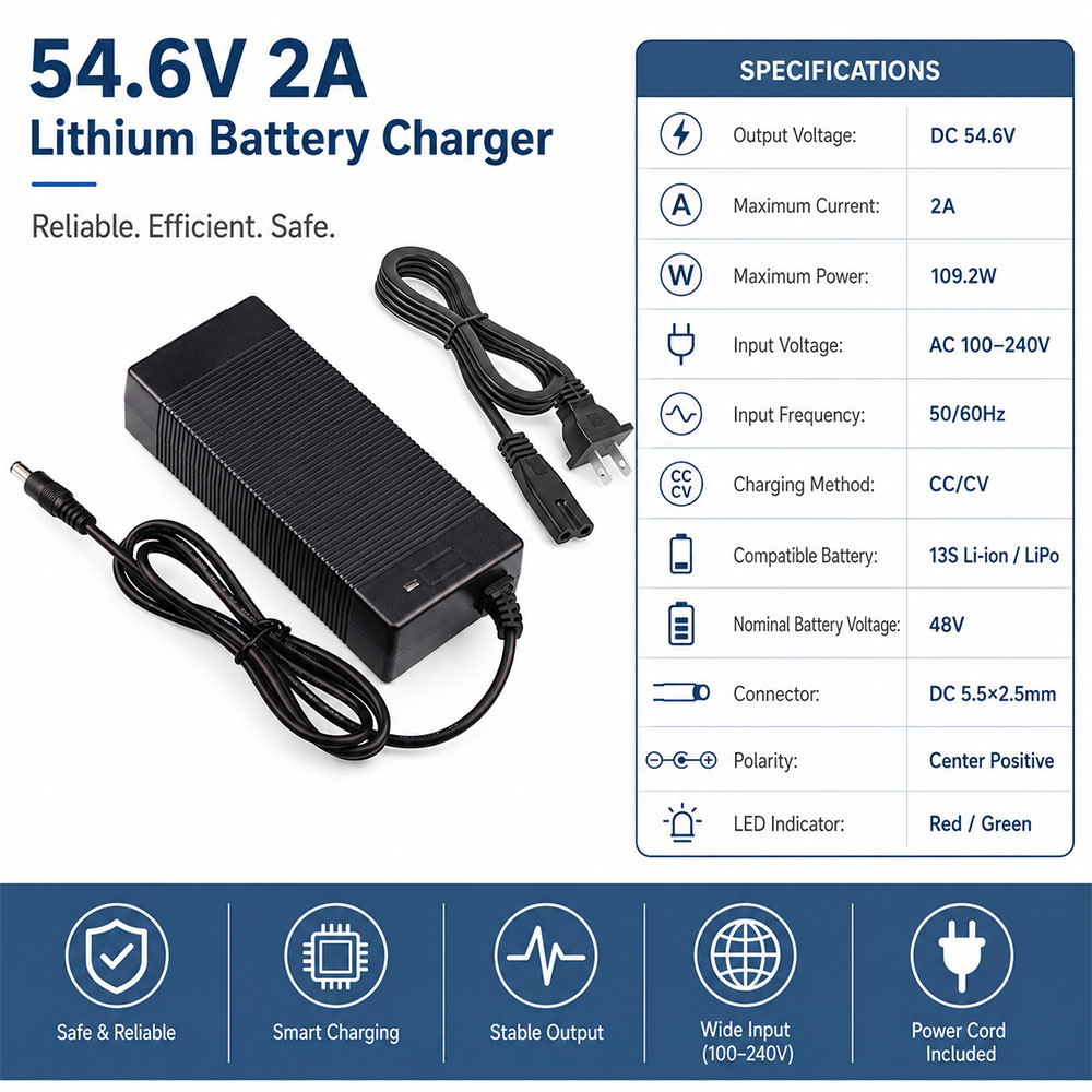 Caricabatterie agli ioni di li - 84V 20A Smart Charger recensione e prezzo