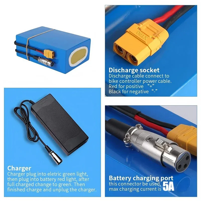 Batteria per e-bike 48V 52V 60 - 60V 50Ah Electric Scooter Battery recensione e prezzo